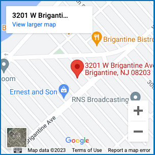 Google Map 3201 W Brigantine Ave, Brigantine, NJ 08203